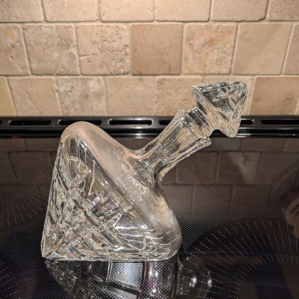 Elegant Crystal Decanter